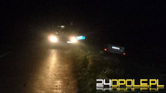 Pijany wjechał do rowu, bo pomylił.....pedały