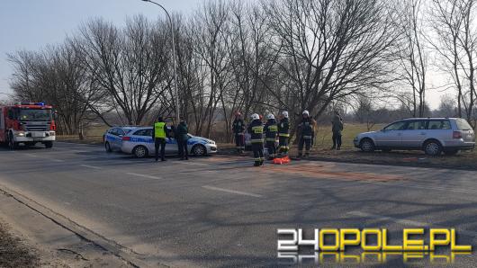 Zderzenie 3 samochodów w Opolu. Ranne 3 osoby