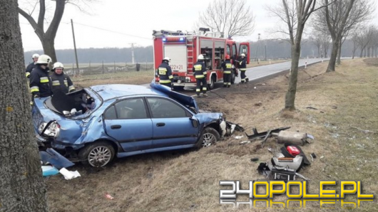 Tragiczny weekend w Opolskim. Pożary, wypadki i dwie ofiary śmiertelne