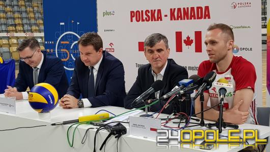 Reprezentacja Polski zagra w Okrąglaku siatkarski mecz towarzyski z Kanadą