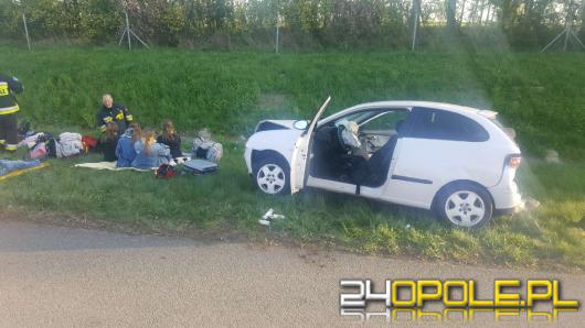 Zderzenie trzech pojazdów na A4 w kierunku Katowic, autostrada nieprzejezdna