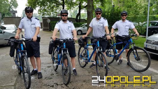 Policjanci rozpoczęli sezon rowerowy. Podczas patrolu pokonują nawet 80km dziennie !