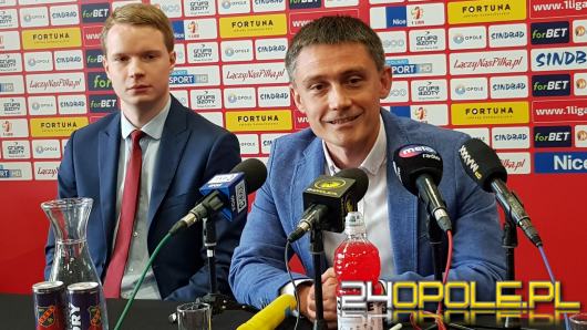 Odra Opole ma nowego trenera. Kontrakt został podpisany na 3 lata