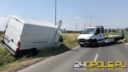 Zderzenie 4 pojazdów na ulicy Lwowskiej w Opolu