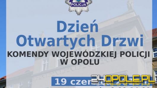 Już jutro dzień otwarty w Komendzie Wojewódzkiej Policji w Opolu. Co możemy zobaczyć?