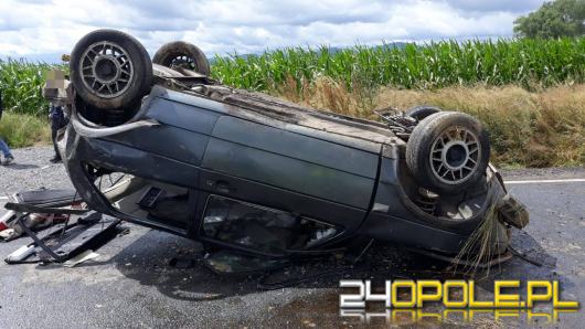 Dachowanie pomiędzy Szybowicami a Niemysłowicami.