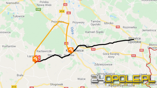 Od jutra do zamku w Mosznej tylko objazdem