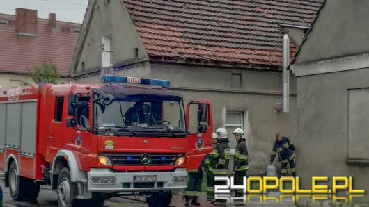 Z nielegalnie podłączonej butli ulatniał się gaz. Interwencja w Lewinie Brzeskim