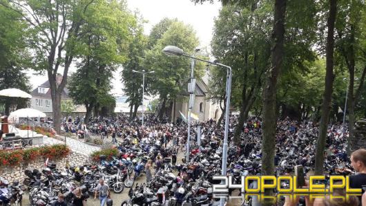 Motocykliści  po raz 16 spotkali się na górze św. Anny