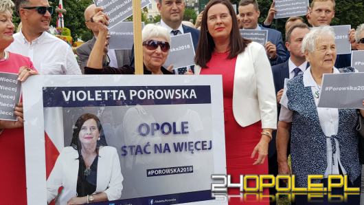 Violetta Porowska: "Ulica Niemodlińska to symbol nieudolności prezydenta"