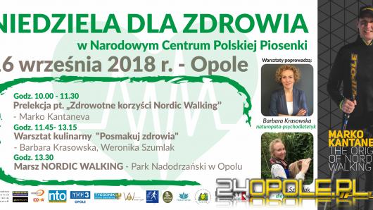 W najbliższą sobotę odbędzie się III Opolski Marsz Nordic Walking 