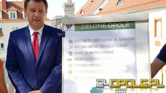 Arkadiusz Wiśniewski podsumowuje działania na rzecz czystego powietrza w Opolu