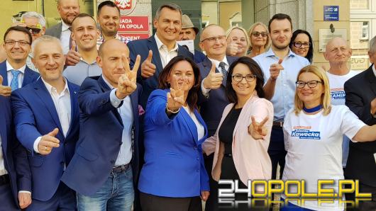 Parlamentarzyści Borys Budka i Kamila Gasiuk-Pihowicz wierzą w pewną wygraną Koalicji Obywatelskiej