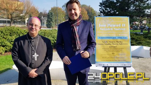 W niedzielę pierwszy koncert na nowym Placu Jana Pawła II w Opolu