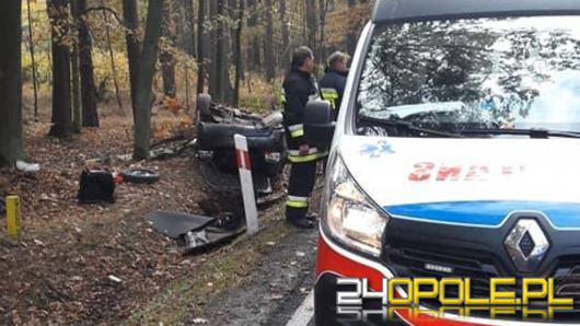 Tragiczny wypadek na trasie Opole-Kluczbork. Zginął młody kierowca