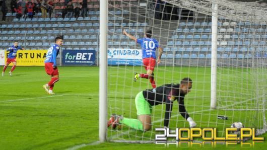 Odra Opole pokonała na swoim boisku Wartę Poznań 2:1.