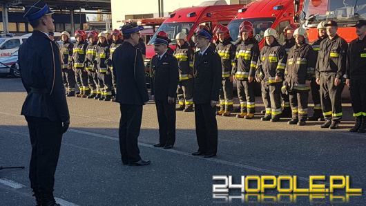 Dowódca JRG 1 w Opolu przepracował 35 lat