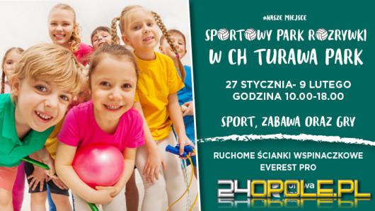 Na ferie zimowe CH Turawa Park organizuje  Sportowy Park Rozrywki