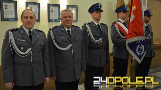 Mł. Insp. Bogdan Piotrowski pożegnał się z opolskim garnizonem Policji