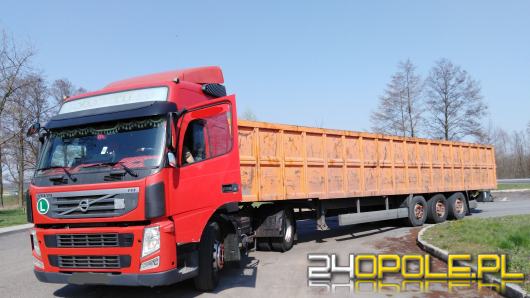 Wojewódzki Inspektorat Transportu Drogowego zatrzymał ciężarówkę z ukrytymi odpadami