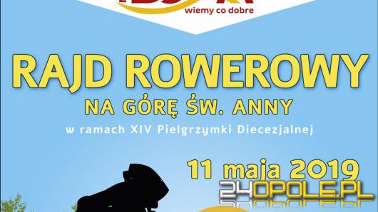 Pojadą rowerami na Górę św. Anny. Organizatorzy zachęcają do wspólnego pielgrzymowania