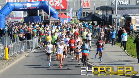 Blisko 700 biegaczy wystartowało w 9. Maratonie Opolskim 