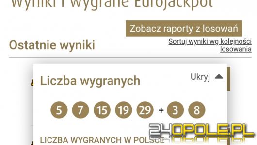 Rekordowa wygrana w Eurojackpot - wśród wygranych Polak