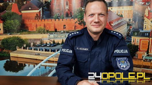Nadkom. Hubert Adamek - policjanci będą widoczni w miejscach letniego wypoczynku