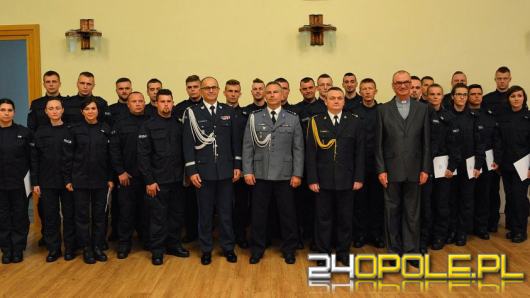 29 nowych policjantów wstąpiło w szeregi opolskiej Policji