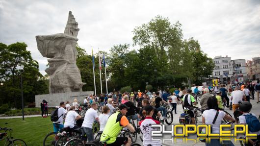 Dziesiątki rowerzystów przejechało ulicami Opola