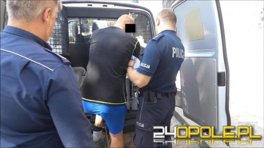 Policjanci zatrzymali agresywnego 38 latka