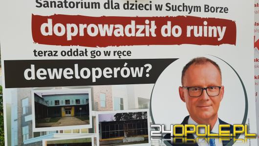 Janusz Kowalski: "Wicemarszałku, ujawnij szczegóły sprzedaży ośrodka w Suchym Borze"