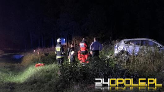Wypadek na trasie Bierdzany-Trzebiszyn, sprawca pijany