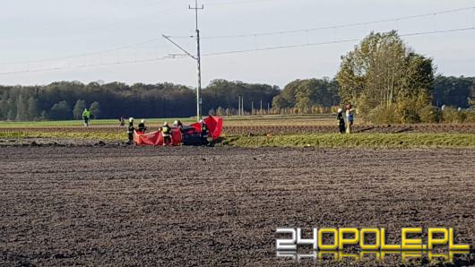 Śmiertelny wypadek na niestrzeżonym przejeździe kolejowym w Suchym Borze