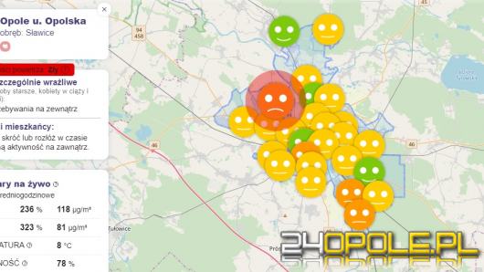 Możemy na bieżąco sprawdzić stan powietrza w Opolu, ale co z tego?