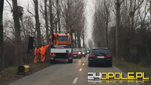 Uwaga kierowcy. Ruszył remont na Krapkowickiej, są utrudnienia