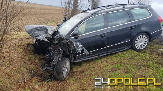 Dwie osoby ranne po wypadku na DK 38