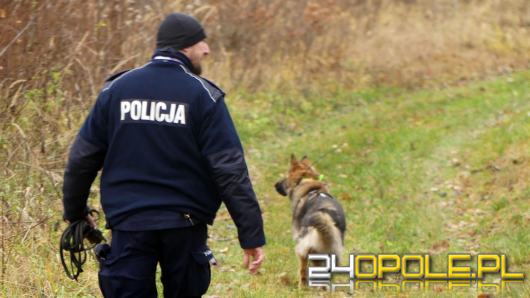 Mężczyzna uciekł z konwoju i ukrywa się w lesie - Ćwiczenia prudnickiej policji