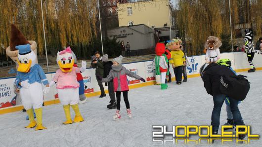 Lodowisko przy Stawie Zamkowym oficjalnie otwarte