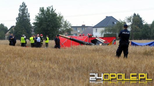 Prokuratura umarza śledztwo w sprawie wypadku lotniczego w Domecku. Winny pilot