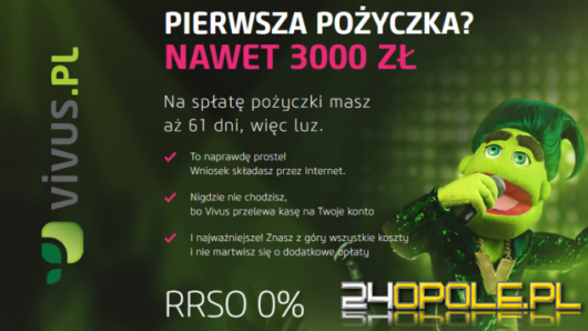 Vivus pożyczy 3000 zł za darmo