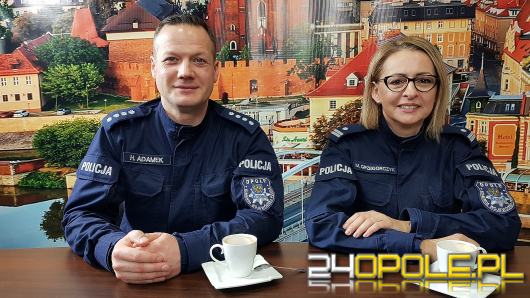 podinsp. Marzena Grzegorczyk i nadkom. Hubert Adamek - dzielnicowy to policjant pierwszego kontaktu