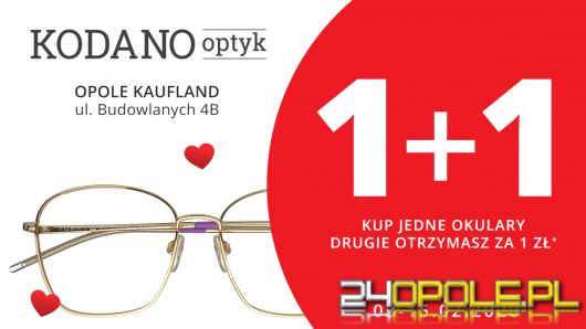 Walentynkowa promocja - drugie okulary za 1 zł! 