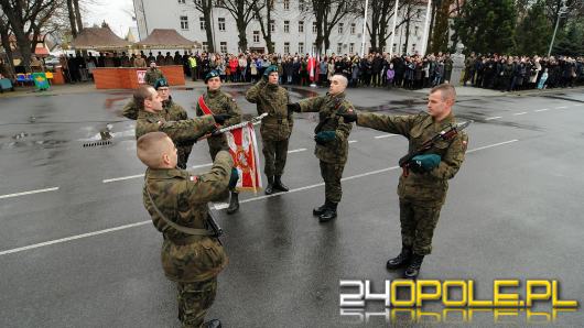 48 elewów złożyło przysięgę w 10 Brygadzie Logistycznej w Opolu