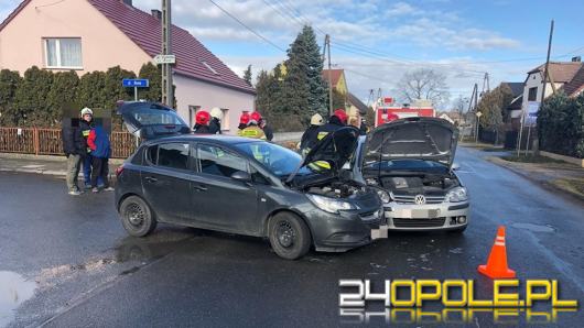 Wypadek w Tarnowie Opolskim. 2 osoby zostały ranne