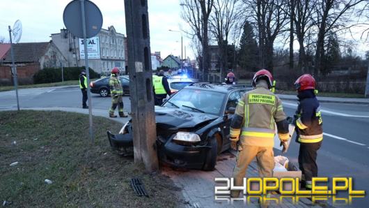 Policyjny pościg po ulicach Kluczborka. Kierowca pijany