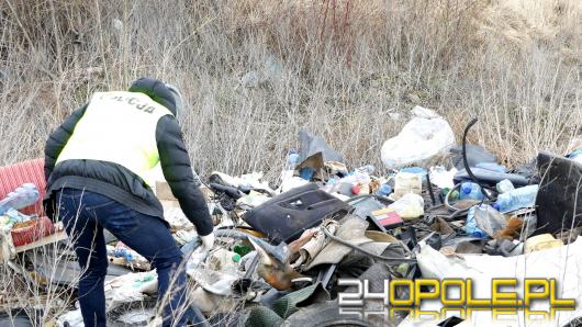 21-latek pozbył się śmieci - został namierzony przez policjantów