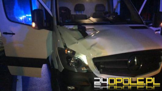 Potrącenie pieszej na trasie Zawadzkie - Kolonowskie