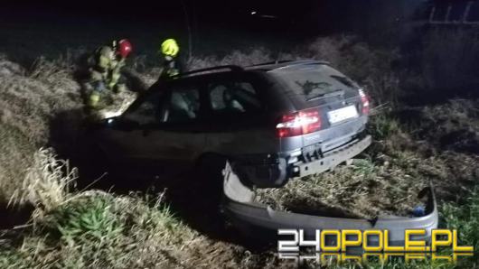 46-latka dachowała na trasie Lewin Brzeski - Magnuszowice