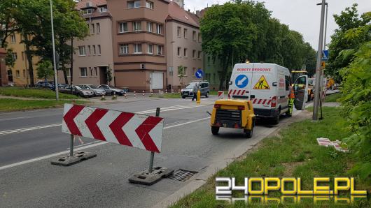 Uwaga piesi i kierowcy! Utrudnienia na ulicy Plebiscytowej w Opolu
